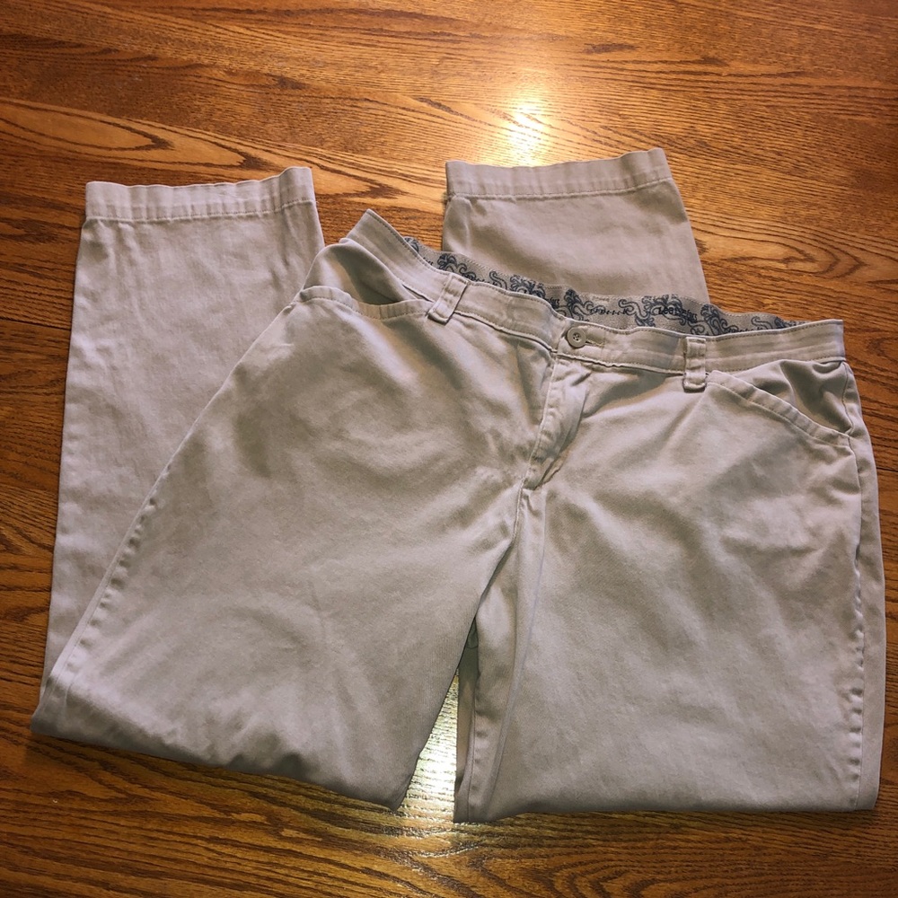 Lee comfort stretch khakis 18W